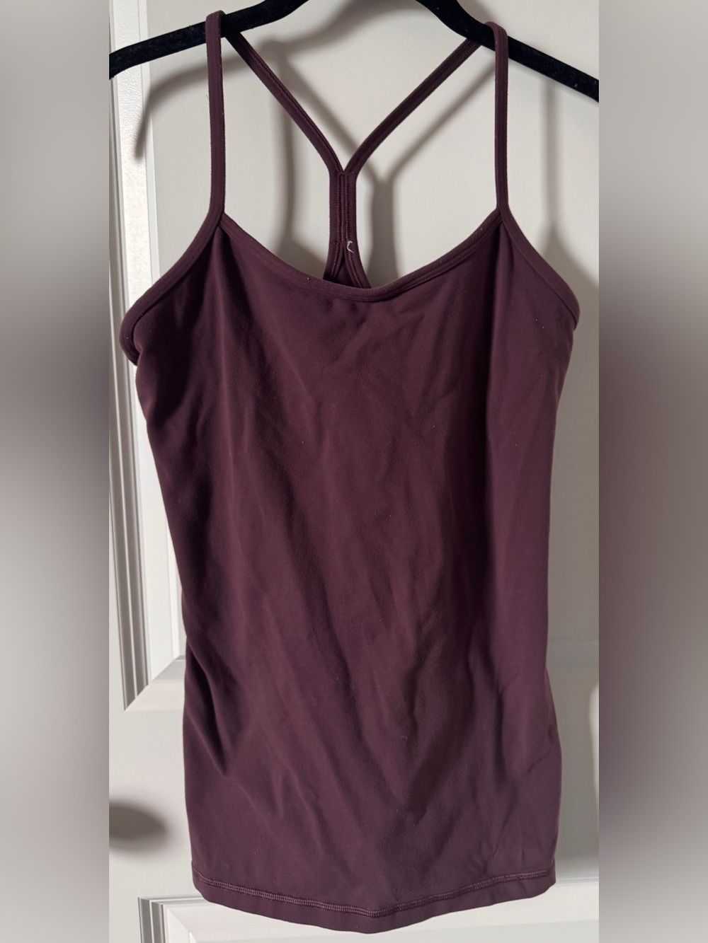 lululemon athletica Plum Strappy Tank-Size 8